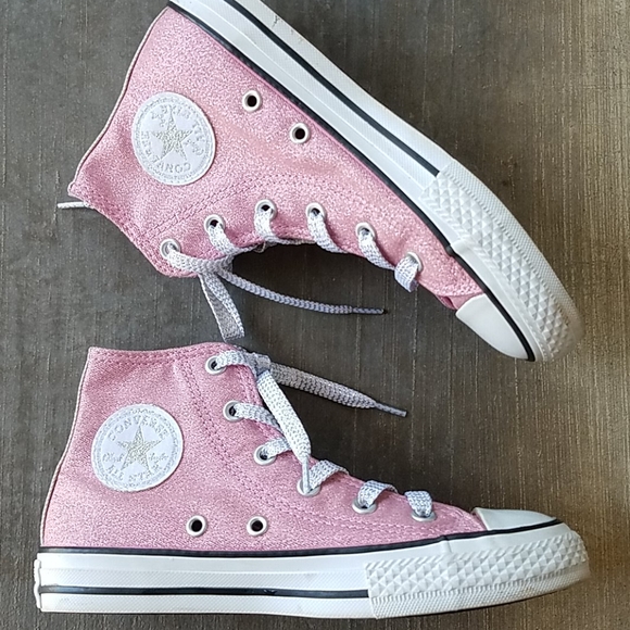 Converse Other - Converse Girls Pink Sparkly Converse